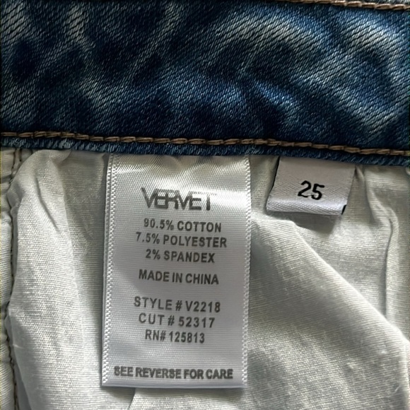 Vervet By Flying Monkey Straight High Rise Size 25 - Picture 11 of 16